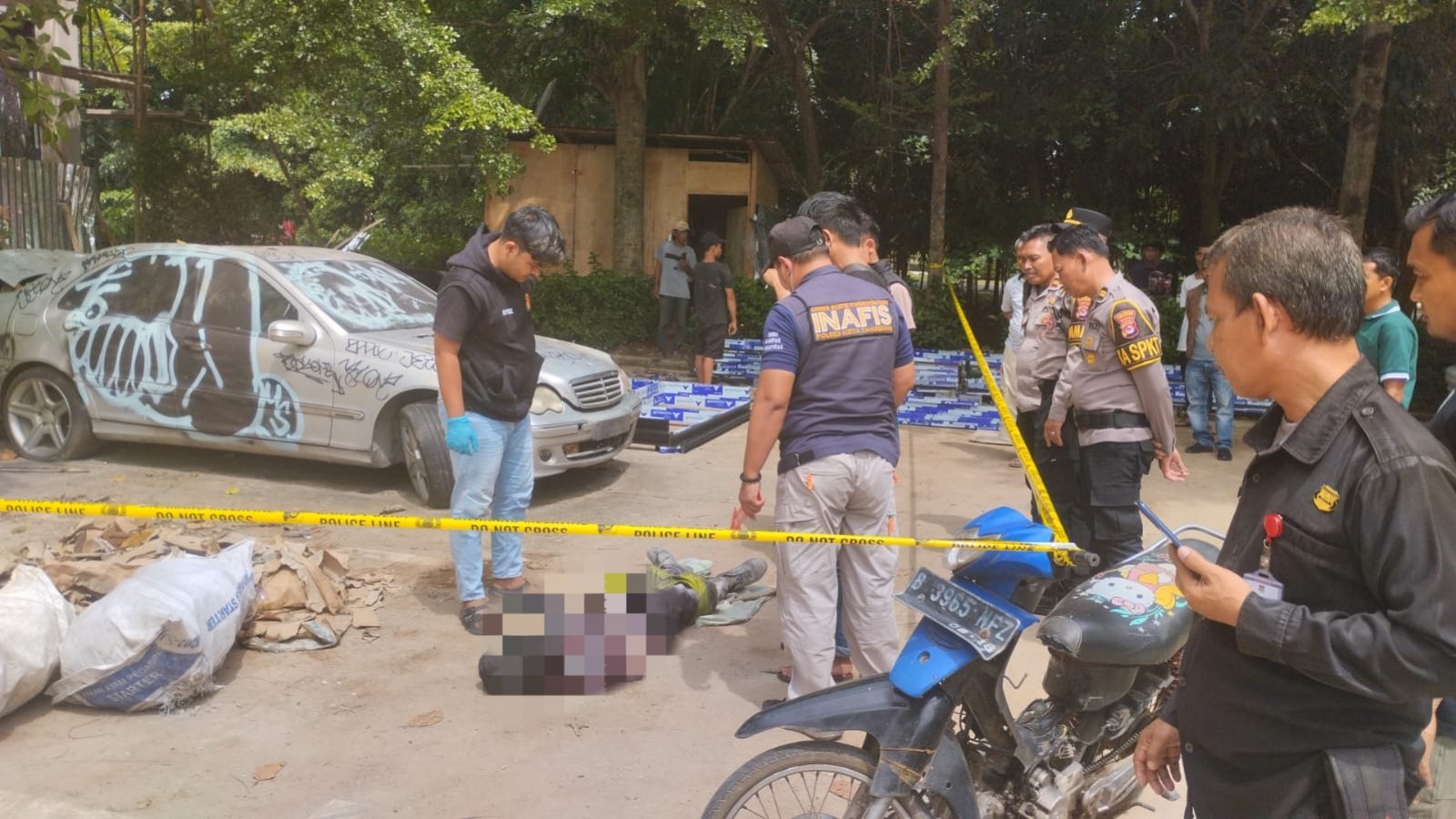 Pria 65 Tahun Ditemukan Meninggal di Depan Kantor PU