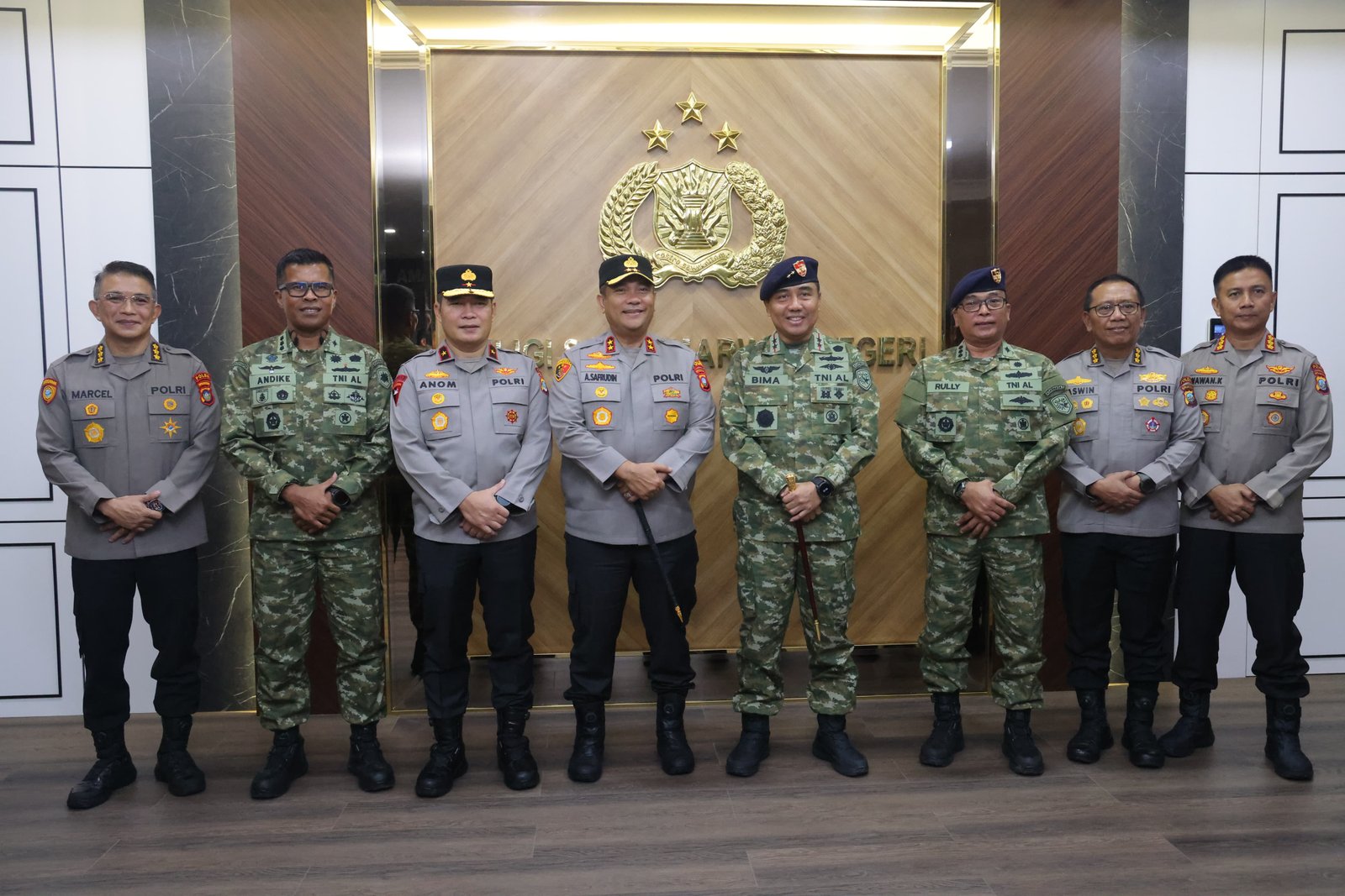 Kapolda Kepri Terima Kunjungan Pangkoarmada I, Bahas Bencana Besar Aceh 2025 dan Sinergi TNI-Polri