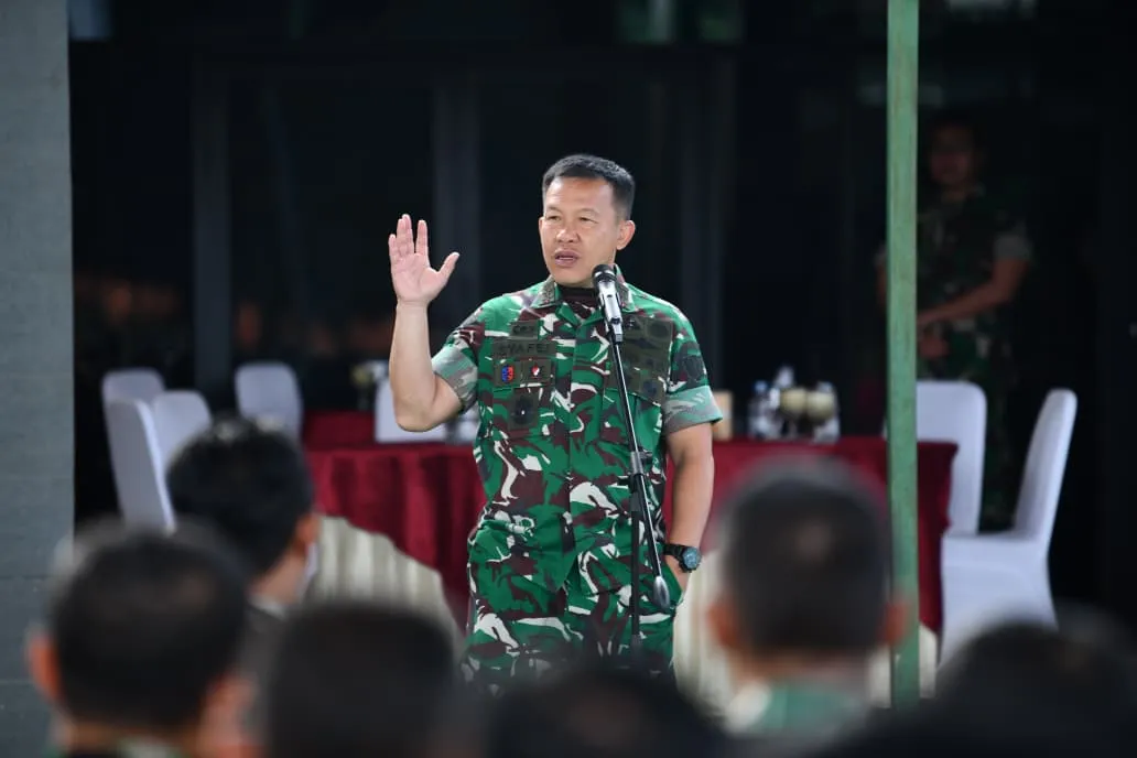 Danpusterad Letjen TNI Mochamad Syafei Kasno Pimpin Apel Khusus dan Halal Bihalal Idul Fitri 1447 H di Jakarta Timur