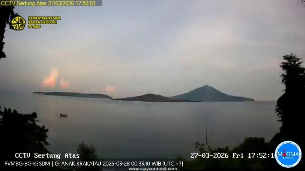 Aktivitas Gunung Anak Krakatau Hari Ini, Status Waspada,