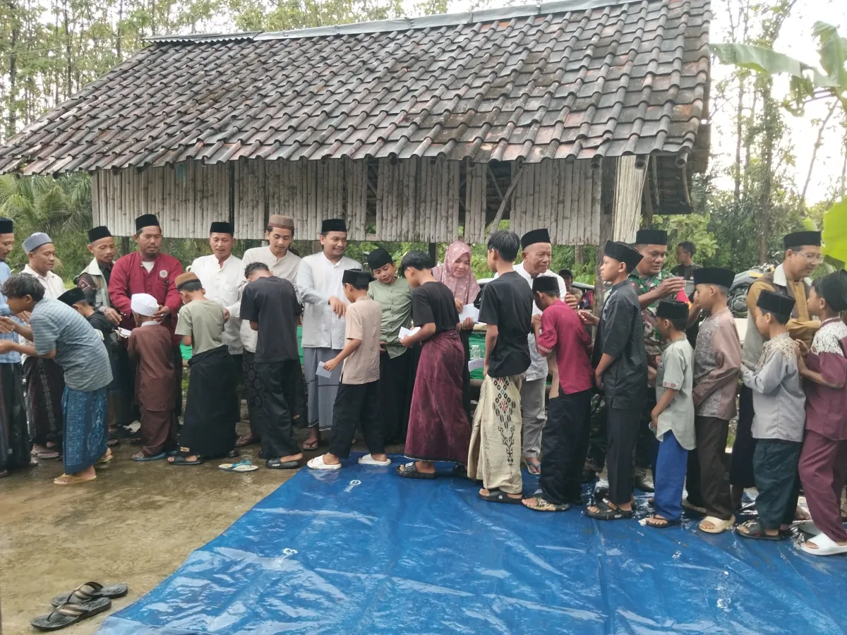 Kepedulian Kepala Desa Cikeusik: Halal Bihalal dan Santunan untuk 106 Anak Yatim Piatu di Idul Fitri 1447 H