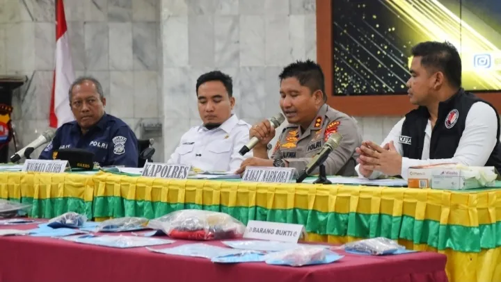 Sinergi Polisi dan Pemkot Cilegon: 9 Kasus Narkoba Berhasil Diungkap, 12 Tersangka Ditangkap