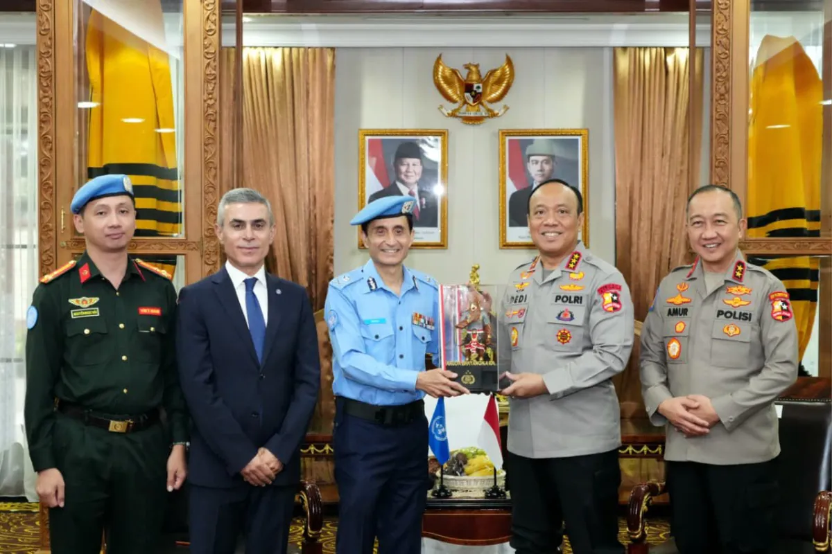 Wakapolri Tegaskan Komitmen Perkuat Kerja Sama dengan PBB untuk Perdamaian Dunia