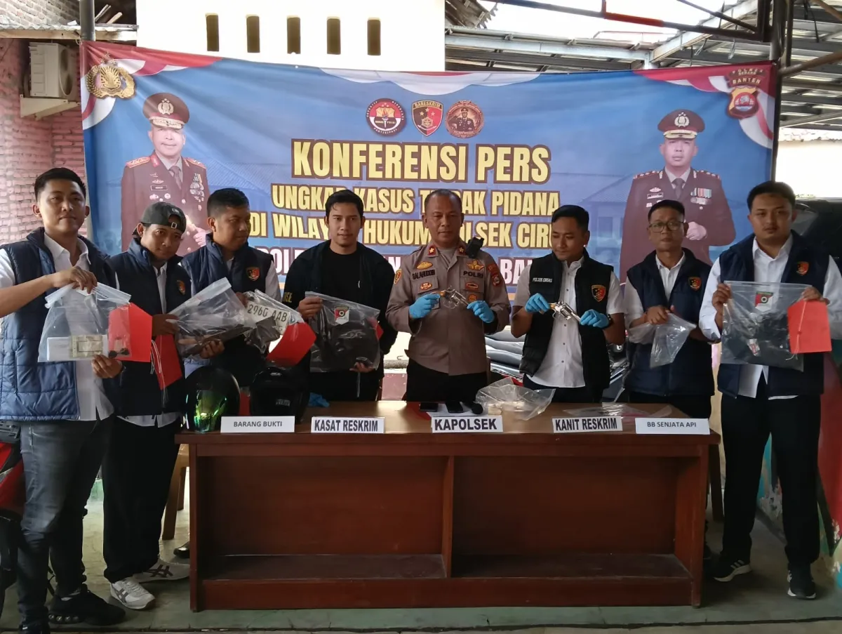 Dua Pelaku Curanmor Lampung Ditangkap di Cikande Serang