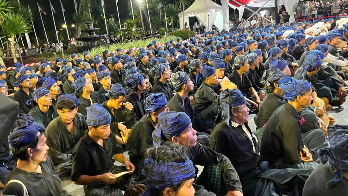 Seba Baduy 2026: 1.552 Orang Baduy Sampaikan Pesan Lingkungan ke Gubernur Banten