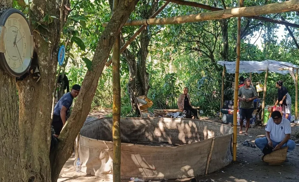 Polisi Gerebek Arena Sabung Ayam di Bojong Samar,