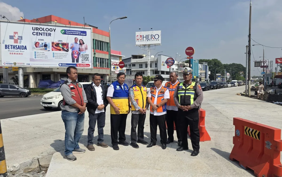 Peninjauan Langsung di Simpang PCI Cilegon, Dishub Cari Solusi Atasi Macet Akibat Betonisasi