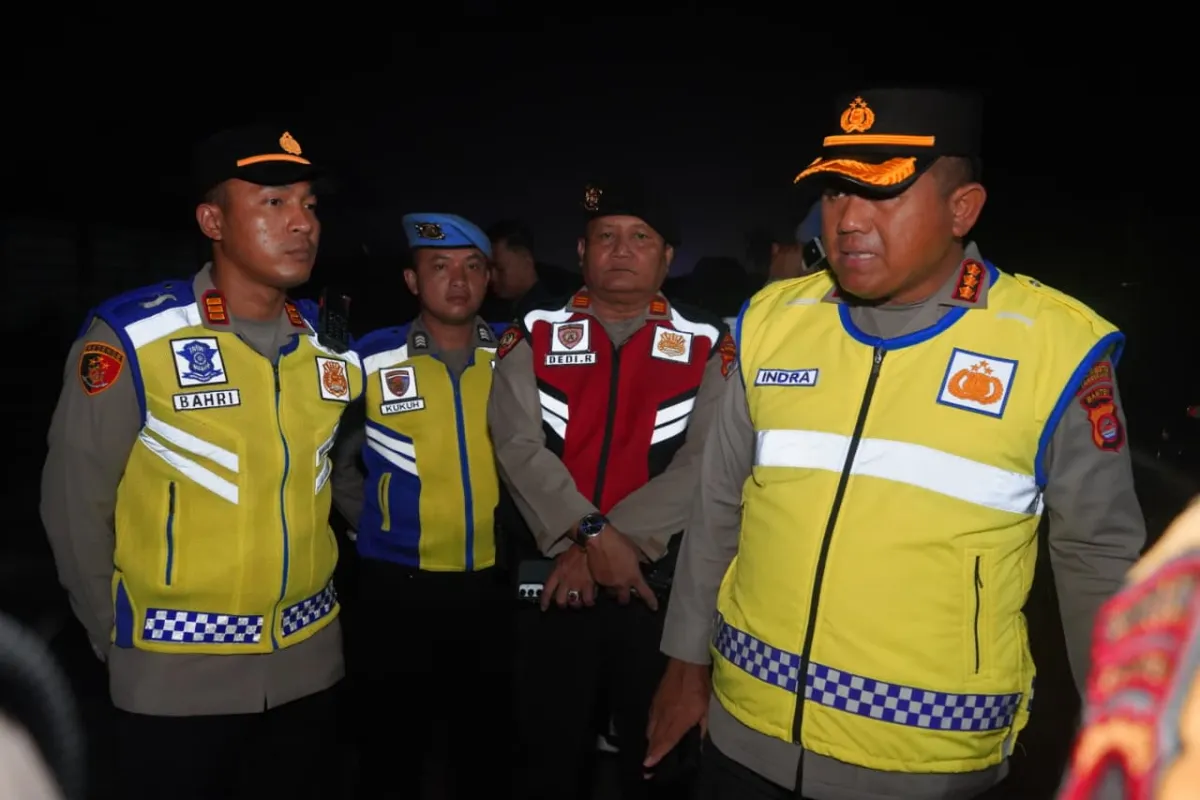 Kapolresta Tangerang Pimpin Langsung Pengamanan May Day hingga Dini Hari