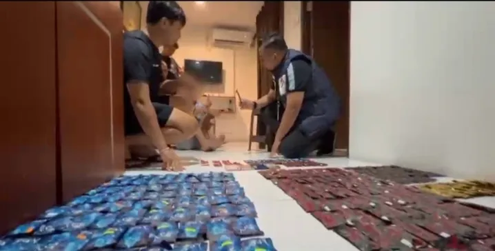 Polisi Gerebek Apartemen di Medan Jadi Gudang Vape Narkoba, 294 PCS Disita dan Satu Pengendali Masih DPO