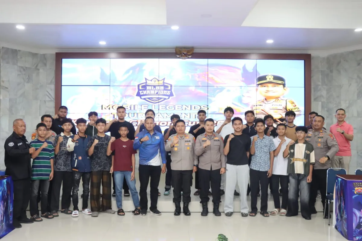 Pembukaan Turnamen MLBB Kapolres Cilegon Cup 2026 Resmi Digelar