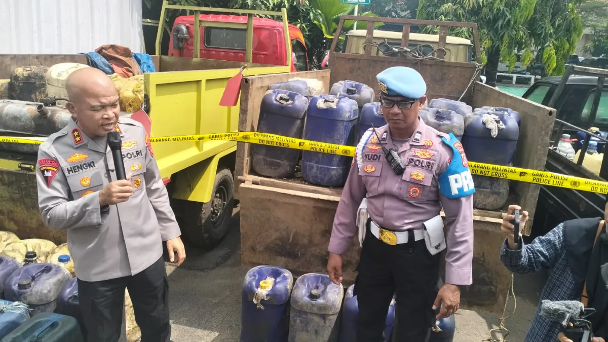 Polda Banten Ringkus 8 Tersangka Mafia BBM dan LPG Subsidi, Rugikan Negara Ratusan Juta