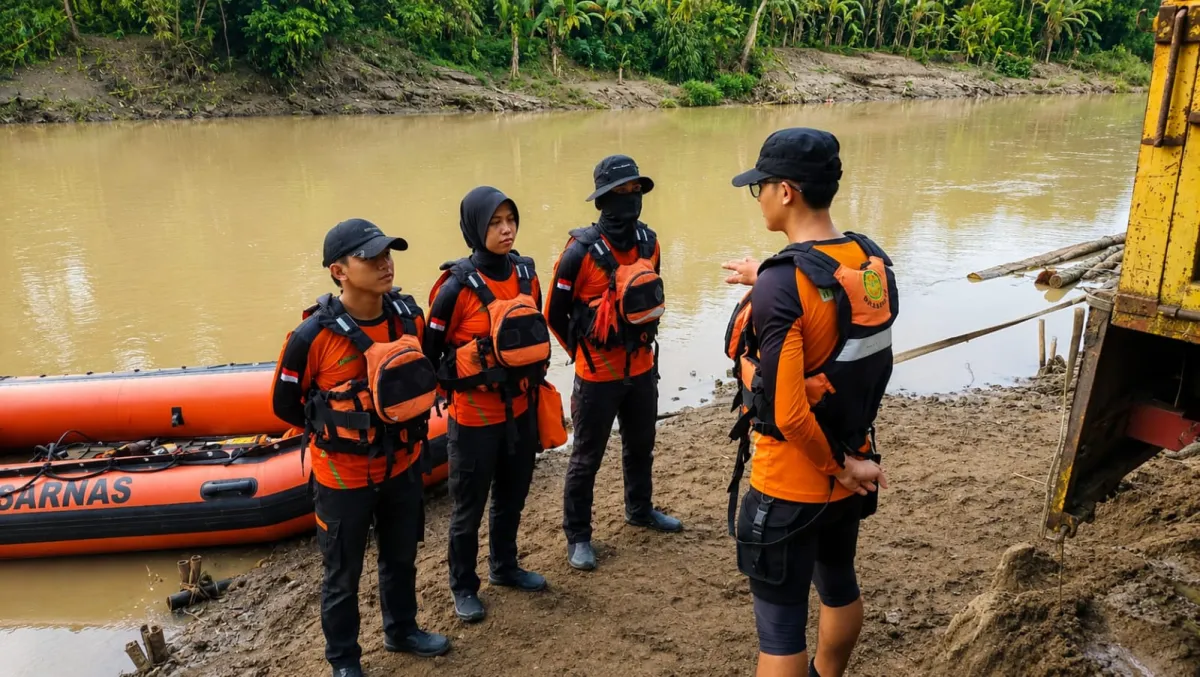 Pencarian Hari Ke-3: SAR Kerahkan Drone Thermal & Perluas Radius 25 KM Cari Bocah 5 Tahun di Sungai Cisimeut Lebak