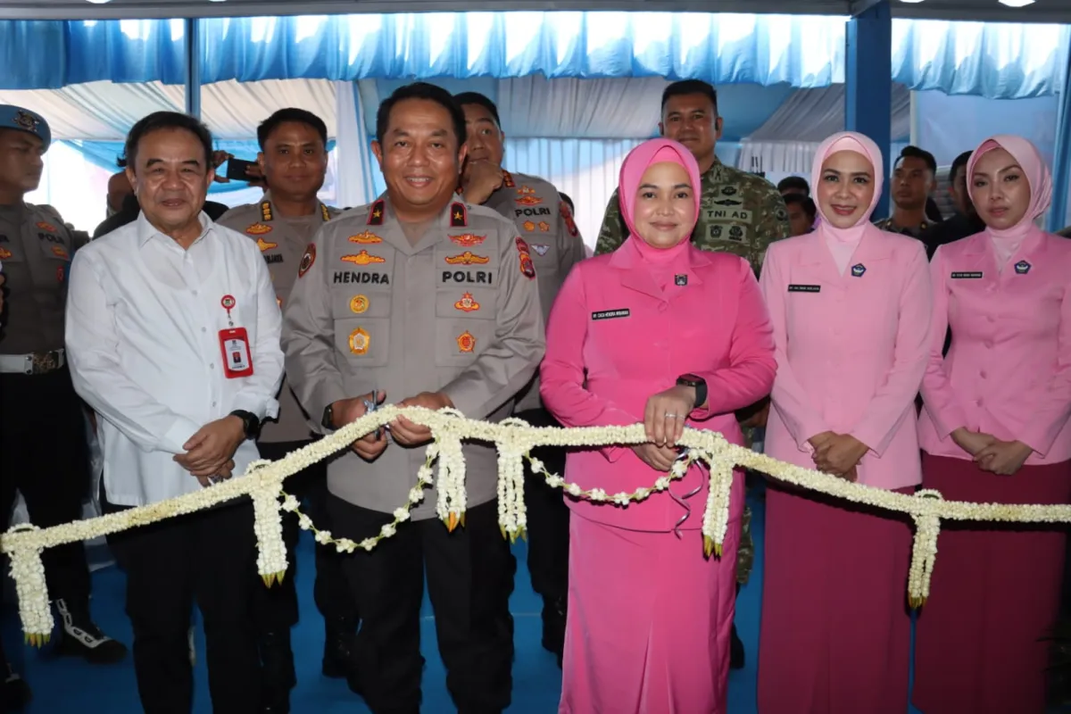 Presiden Prabowo Resmikan 166 SPPG Polri Serentak, Polresta Tangerang Hadirkan Banggalawa Tantya Tekan Stunting