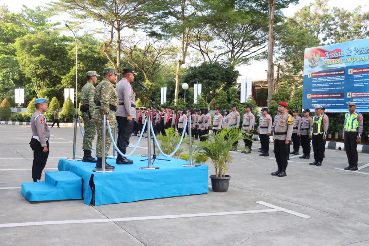 Antisipasi Konvoi hingga Kejahatan 3C, Pasukan Gabungan Amankan Malam Takbiran Iduladha di Tangerang
