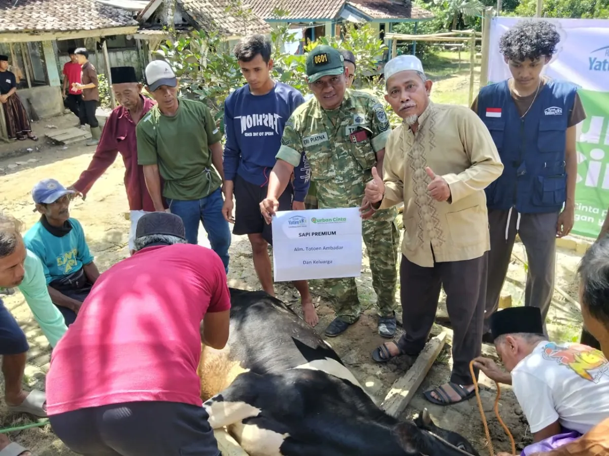 Tebar Kurban di Pelosok Banten Selatan, Relawan Rumah Yatim Hadirkan Sapi Perdana di Kampung Blengbeng