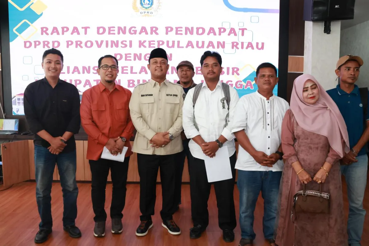 DPRD Kepri Siap Kawal Aspirasi Nelayan Bintan Lingga hingga Pusat