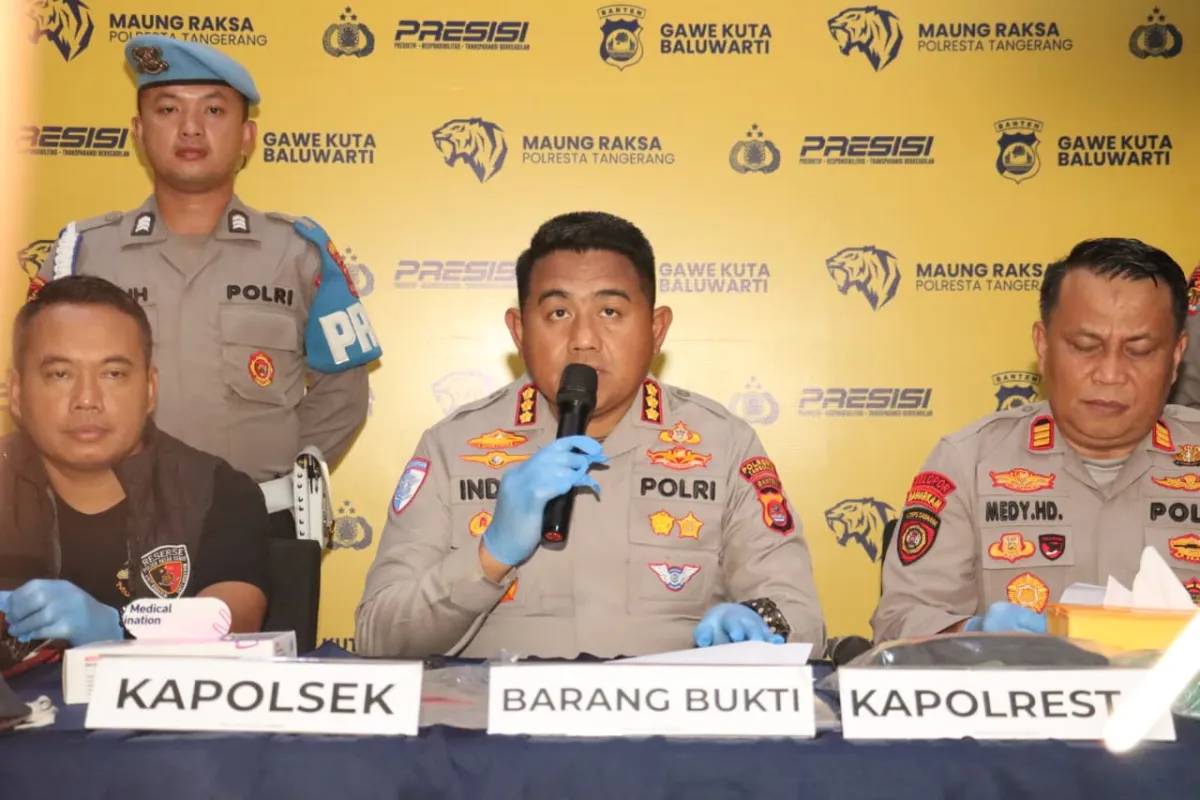 Polresta Tangerang Ringkus Dua Pelajar Pelaku Tawuran Maut di Sindang Jaya dalam Waktu Kurang dari 24 Jam