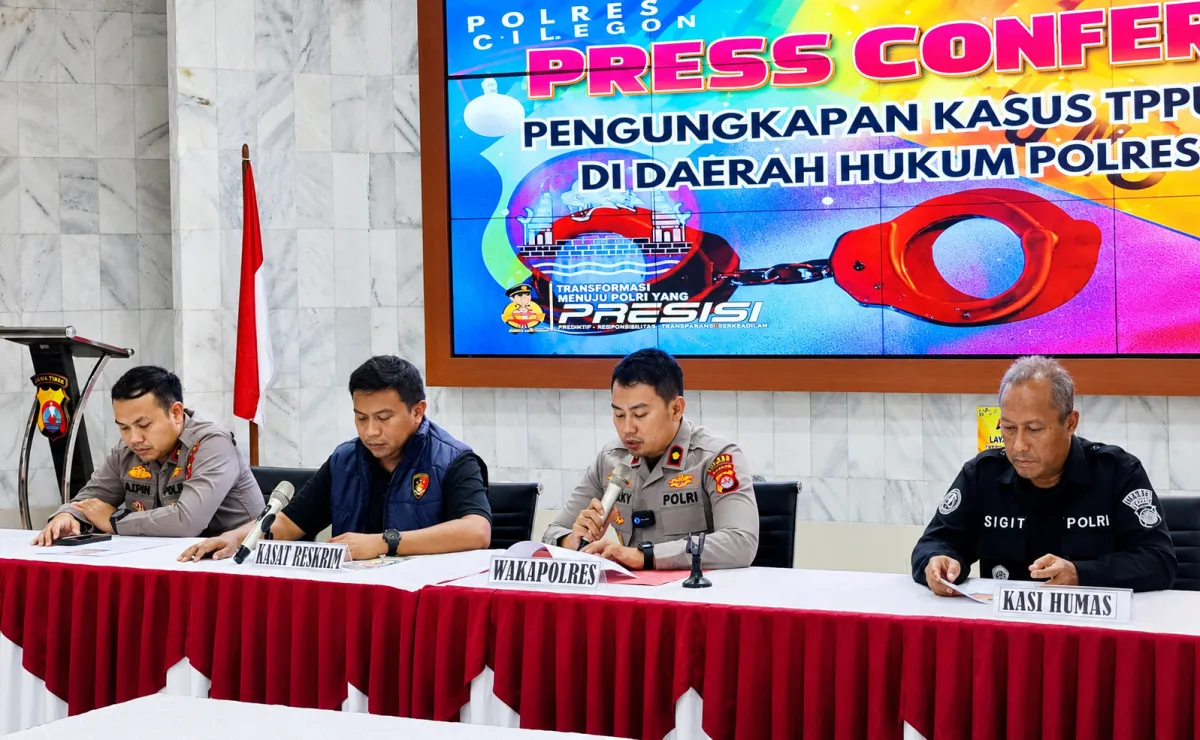 Polres Cilegon Ungkap 13 Kasus Kejahatan C3, Motor Korban Pencurian Dikembalikan