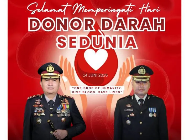 Peringatan Hari Donor Darah Sedunia 2026: Kapolres Cilegon Ajak Masyarakat Perkuat Aksi Kemanusiaan