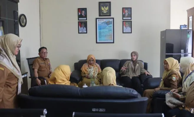 Pastikan Kondisi Bayi Terlantar Sehat, Ketua TP PKK Kota Cilegon Tinjau RSUD