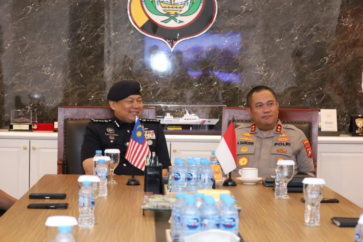 Berantas Kejahatan di Selat Malaka, Kapolda Kepri dan Ketua Polis Johor Sepakat Tingkatkan Kerja Sama