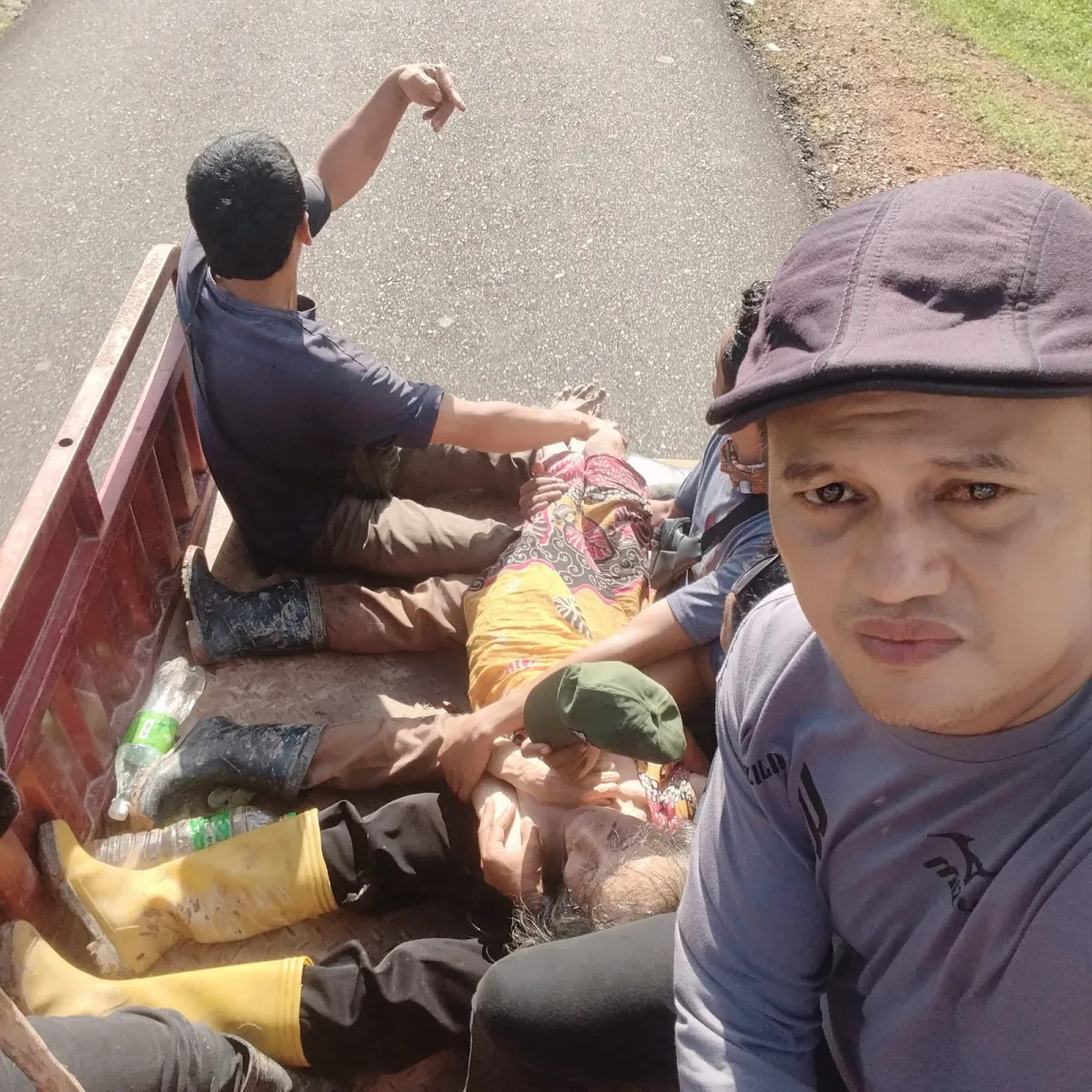 Dramatis! 4 Hari Hilang Misterius, Nenek 69 Tahun di Singkep Barat Ditemukan Selamat di Kebun Karet