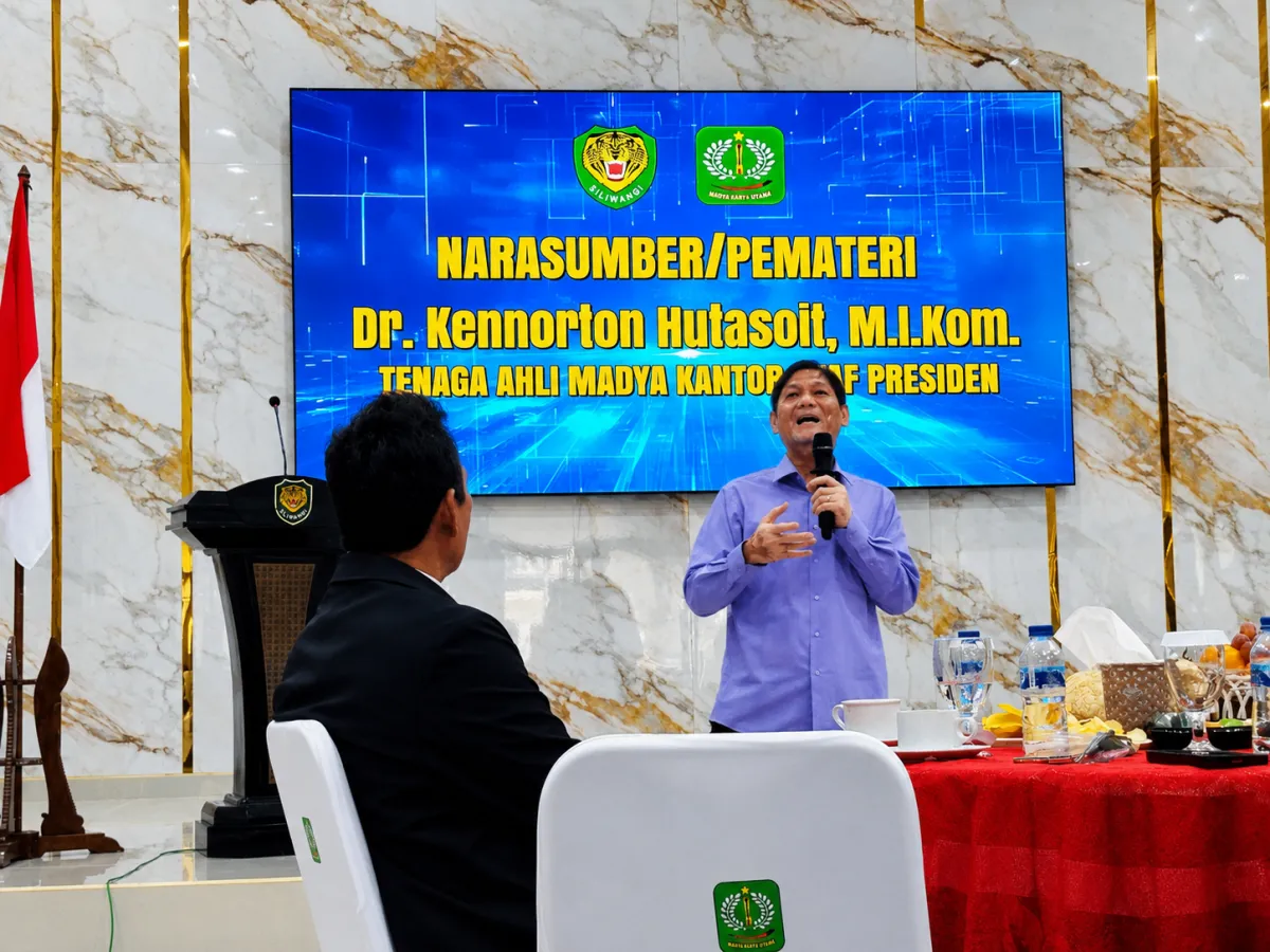 Tingkatkan Profesionalisme, Personel Penerangan Kodim 0601/Pandeglang Ikuti Bimtek Jurnalistik di Serang