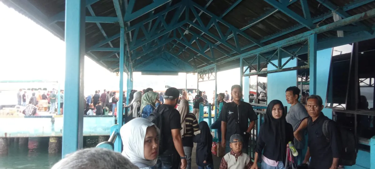 Arus Balik Liburan Sekolah Membludak di Pelabuhan Jagoh, Penumpang Padati Kapal Menuju Batam dan Tanjung Pinang
