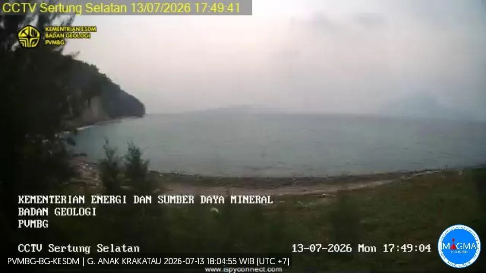 Siaga Level III: Gunung Anak Krakatau Kembali Bergeliat, Tercatat Gempa Hembusan dan Tektonik Jauh