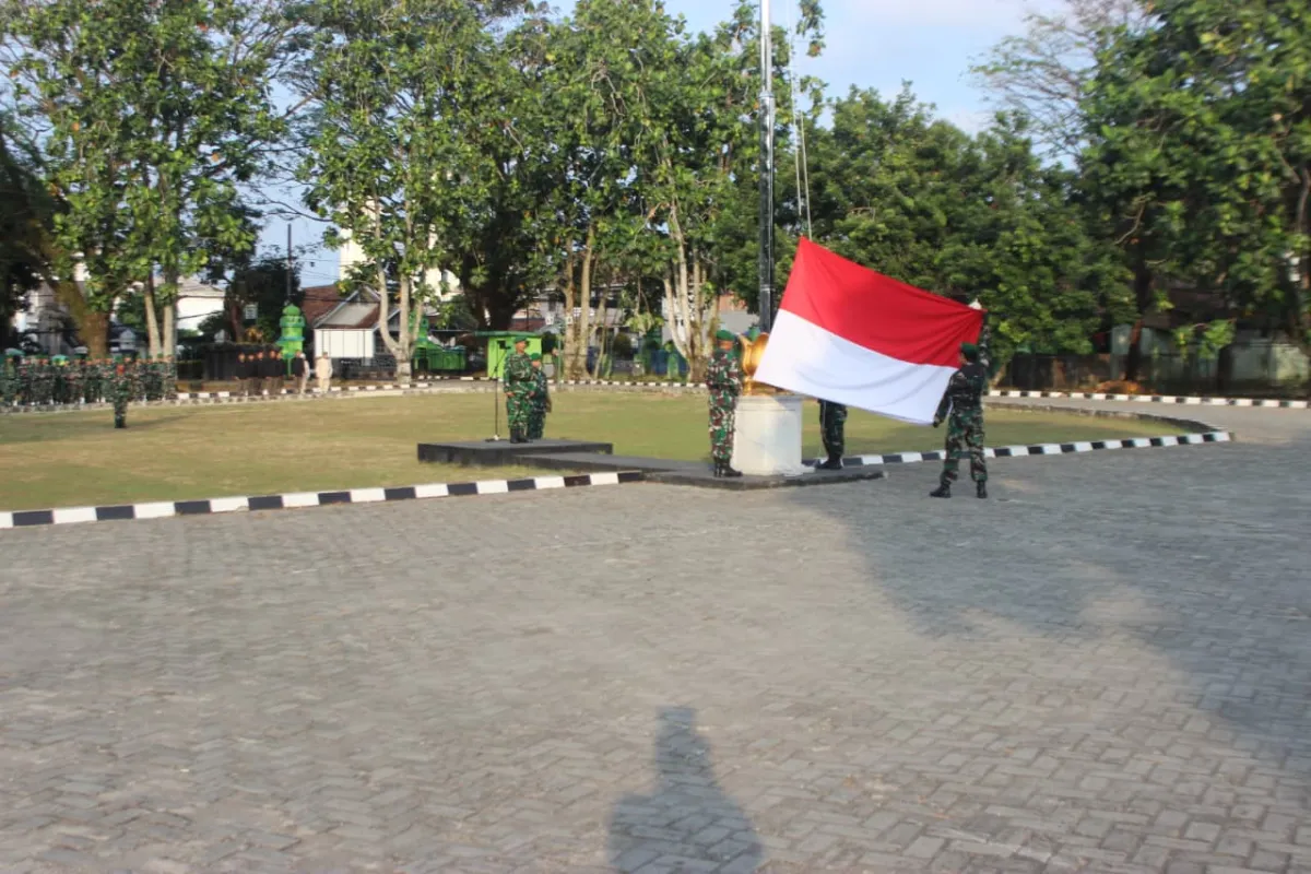 Kodim 0601/Pandeglang Gelar Upacara Bendera 17 Juli 2026, Teguhkan Disiplin, Loyalitas, dan Komitmen Pengabdian Prajurit TNI AD