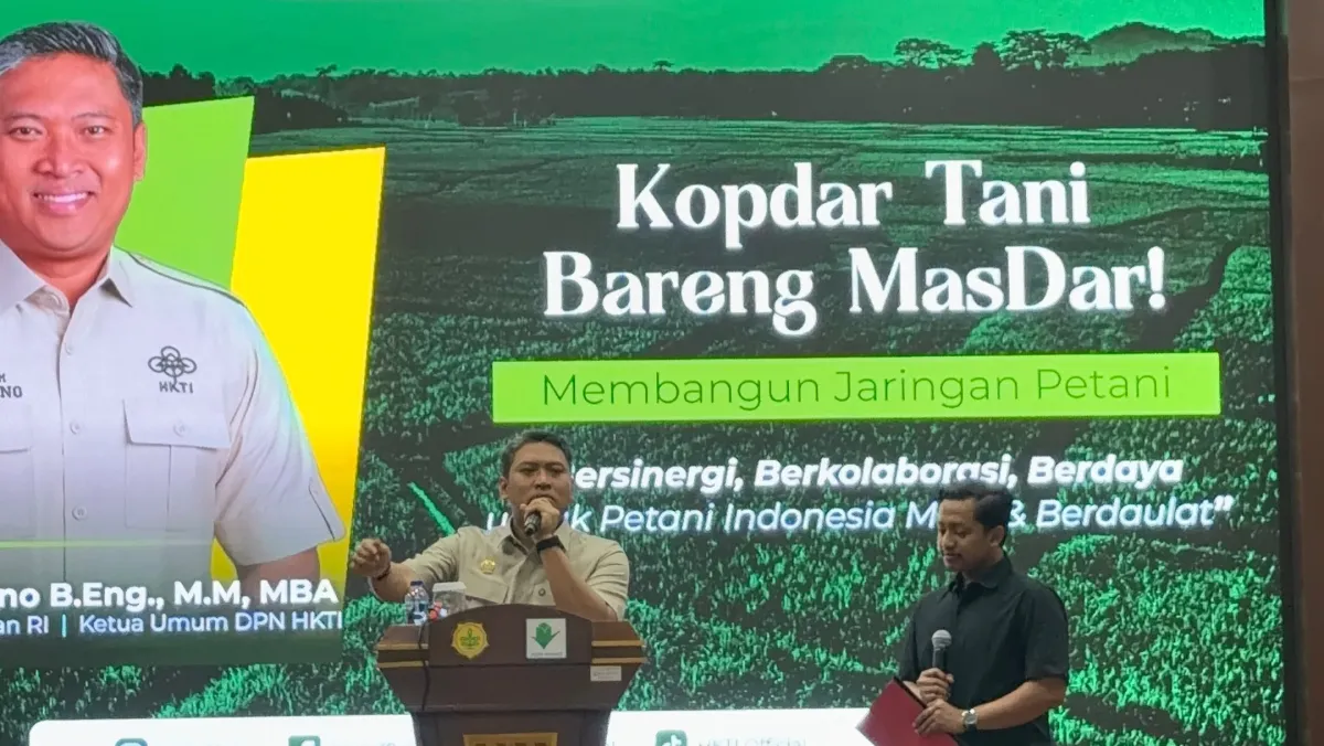 Pemuda Berdampak Serahkan Policy Brief Ketahanan Pangan kepada Wamentan, Dorong Banten Jadi Lumbung Pangan Nasional