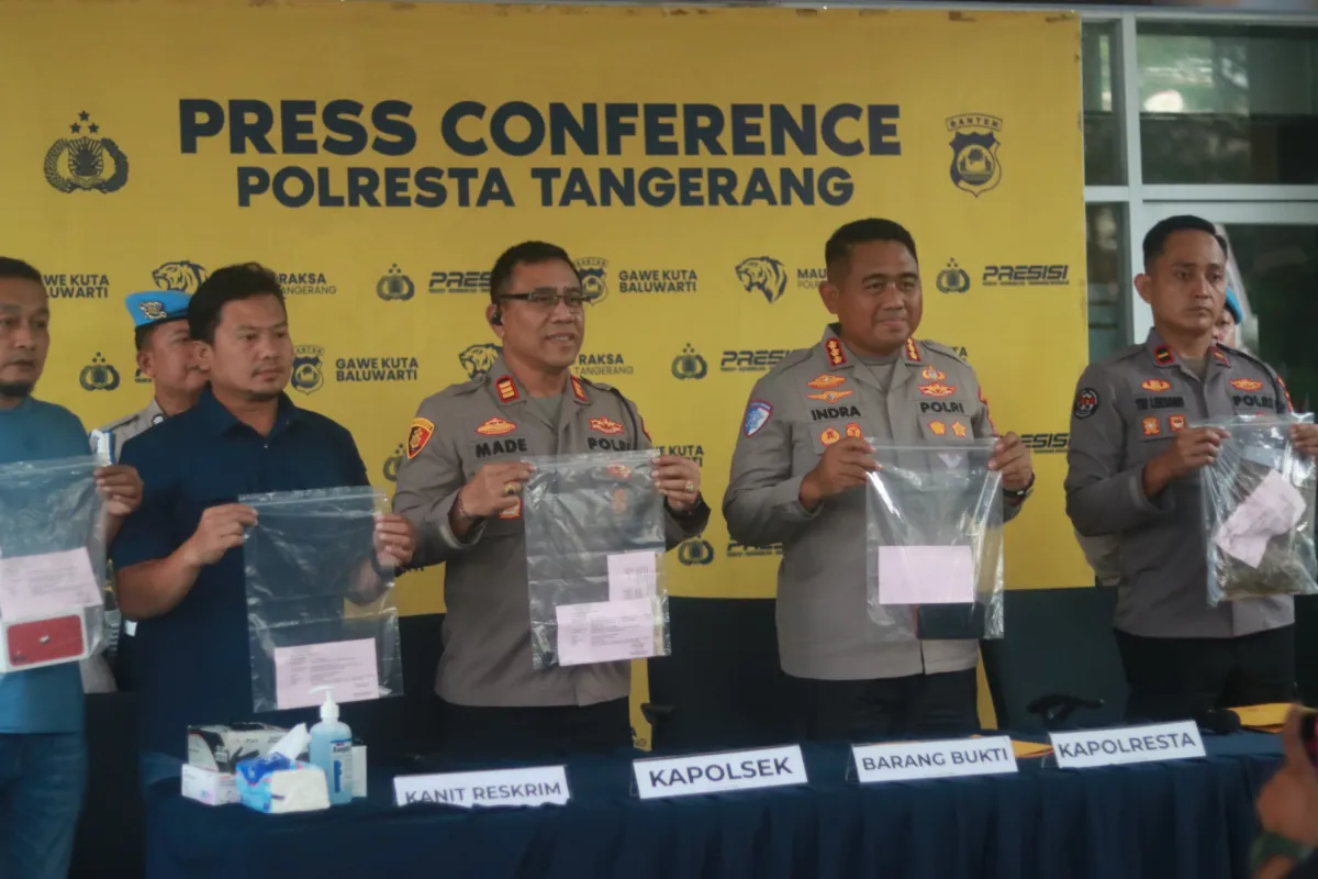 Ungkap Kasus Curas di Persawahan Tigaraksa: Polresta Tangerang Ringkus Pelaku di Sumsel, Penadah Motor Jadi DPO