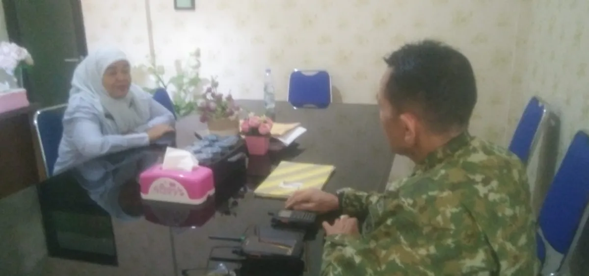 Sinergi Lintas Sektoral, Danramil Menes Kunjungi UPT Puskesmas Menes Perkuat Koordinasi Pelayanan Masyarakat