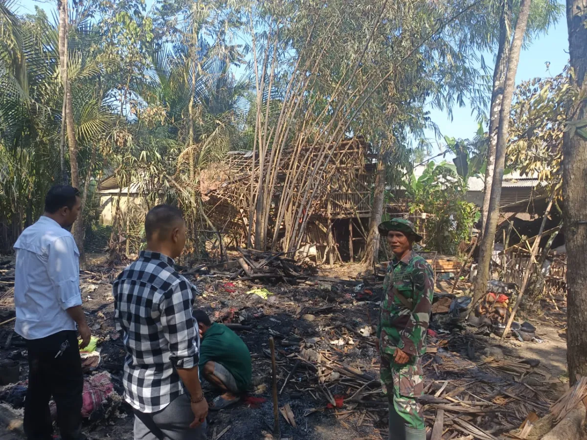 Rumah Nenek 71 Tahun Ludes Dilalap Jago Merah di Pandeglang, Diduga Akibat Tungku Kayu Belum Padam