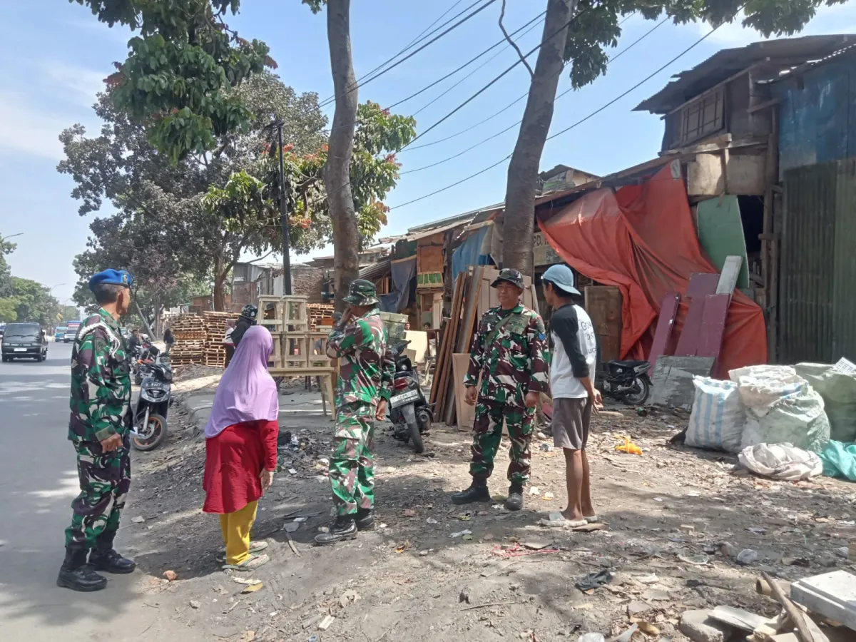 Lanal Bandung Gelar Sosialisasi Penataan Trotoar dan Infrastruktur di Jalan Terusan Pasir Koja