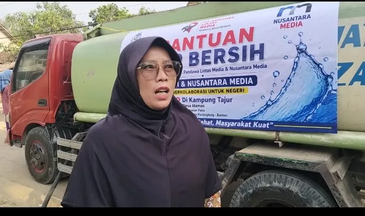 Kemarau Ekstrem Melanda Banten, Kolaborasi Lintas Sektor Salurkan Bantuan Air Bersih untuk Warga Pandeglang