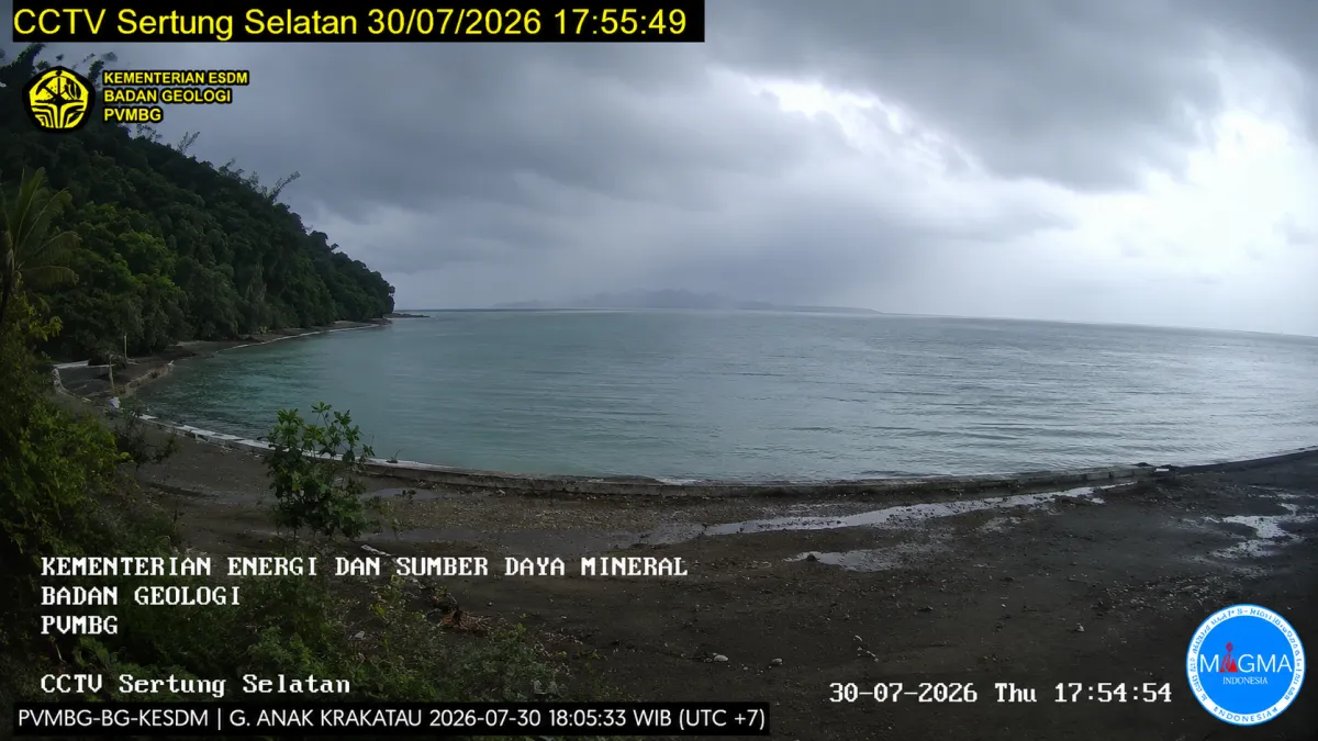 Update Terkini Gunung Anak Krakatau 30 Juli 2026: Terekam Gempa Tremor, Warga Dilarang Mendekat Radius 3 Km!