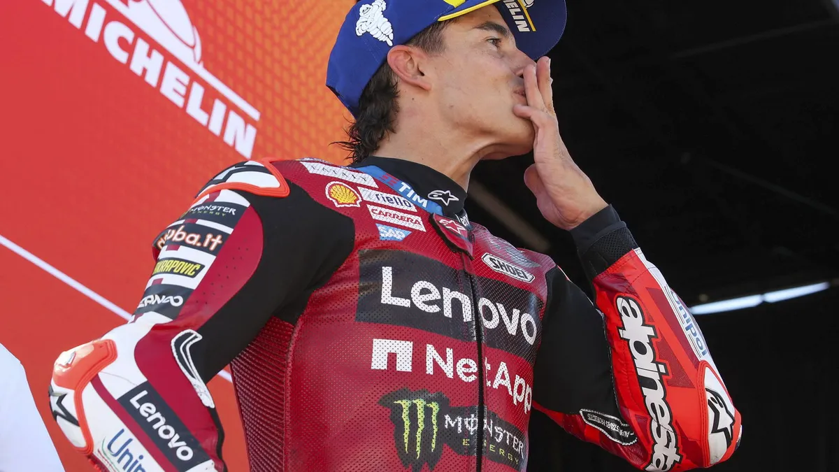 Marquez Menangi GP Aragon, Salip Bezzecchi dengan Spektakuler