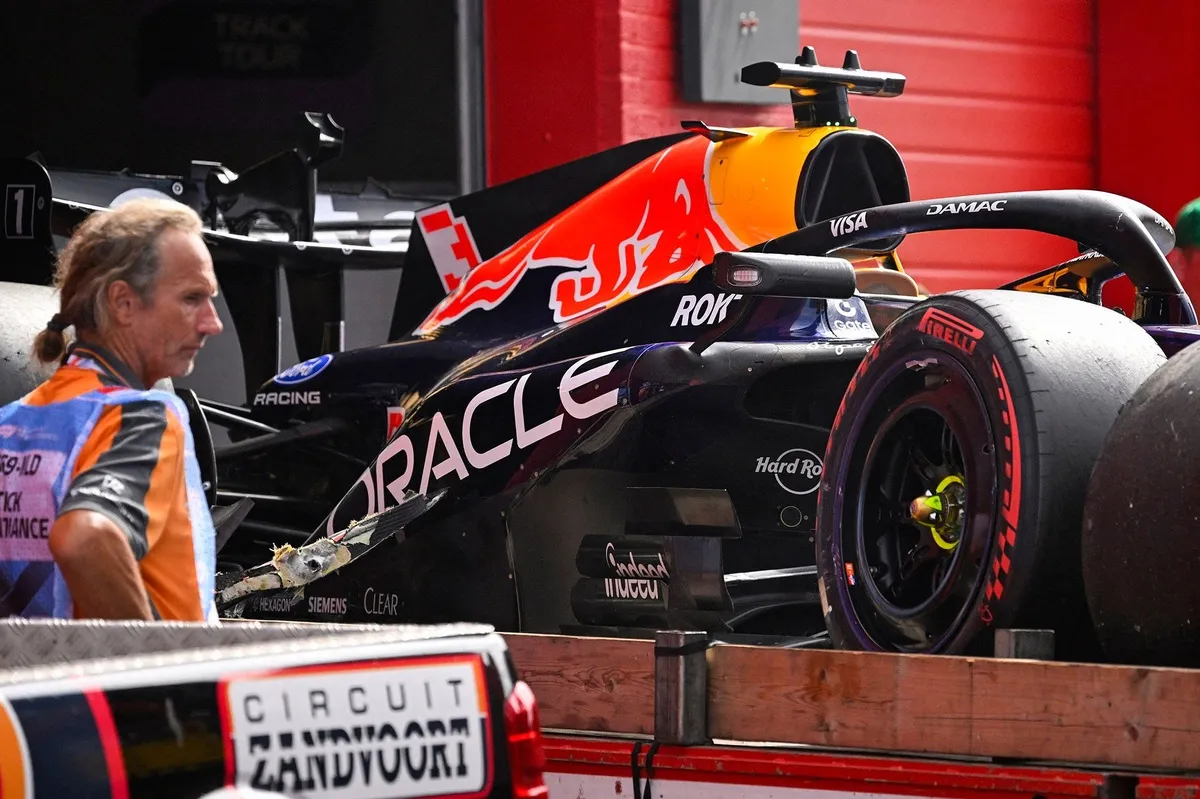 Verstappen Ungkap Penyebab Crash di GP Belanda: Kesalahan Sendiri