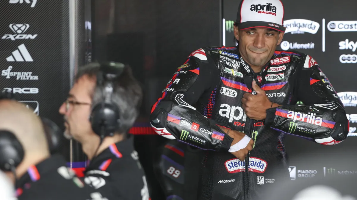 Martin: Aragon Salah Satu Trek Terburuk Aprilia, Tapi Kami Kompetitif