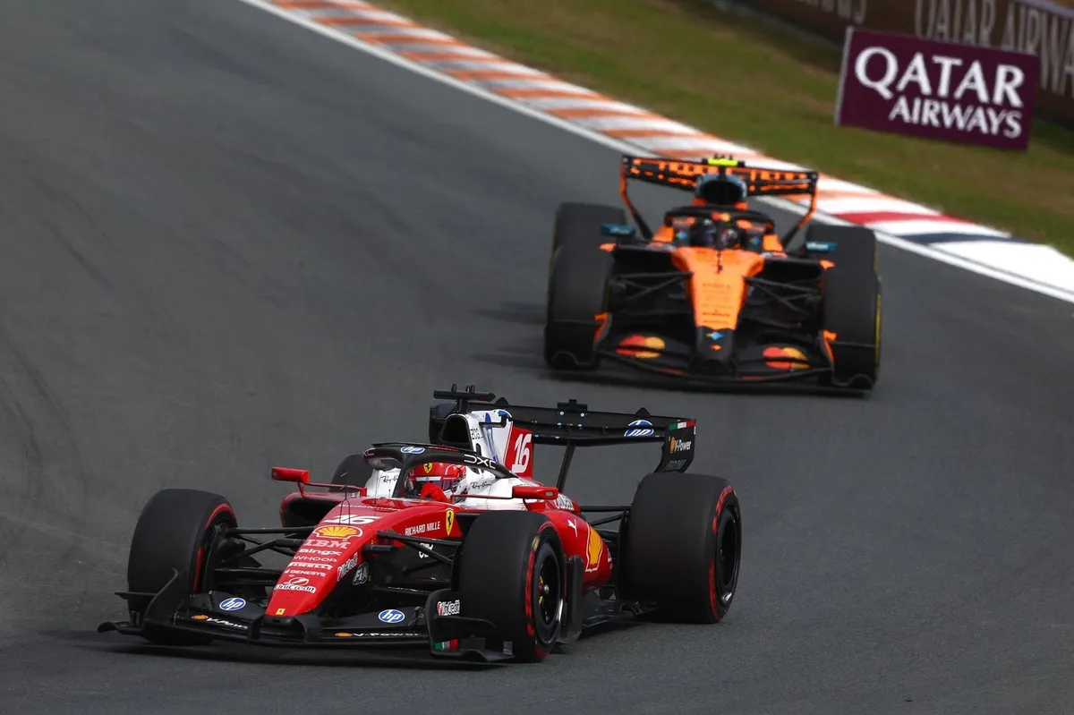 Rahasia Leclerc Lewati Lando Norris di Sprint GP Belanda