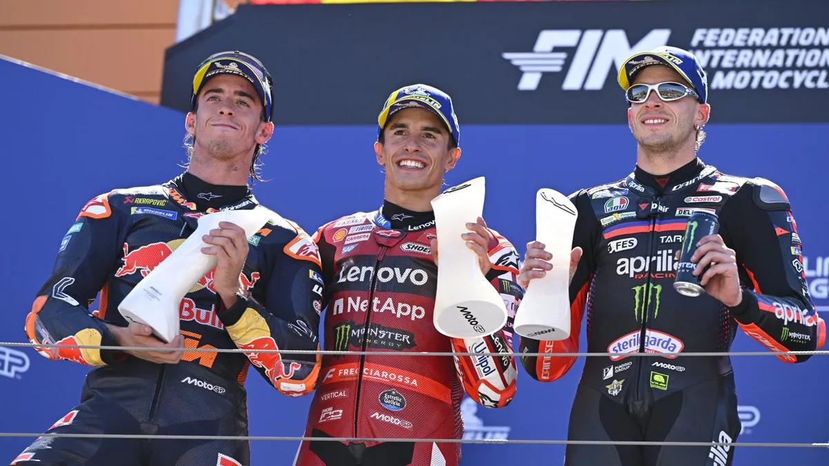 Marquez Juara Aragon, tapi Bezzecchi Raih Lebih Banyak