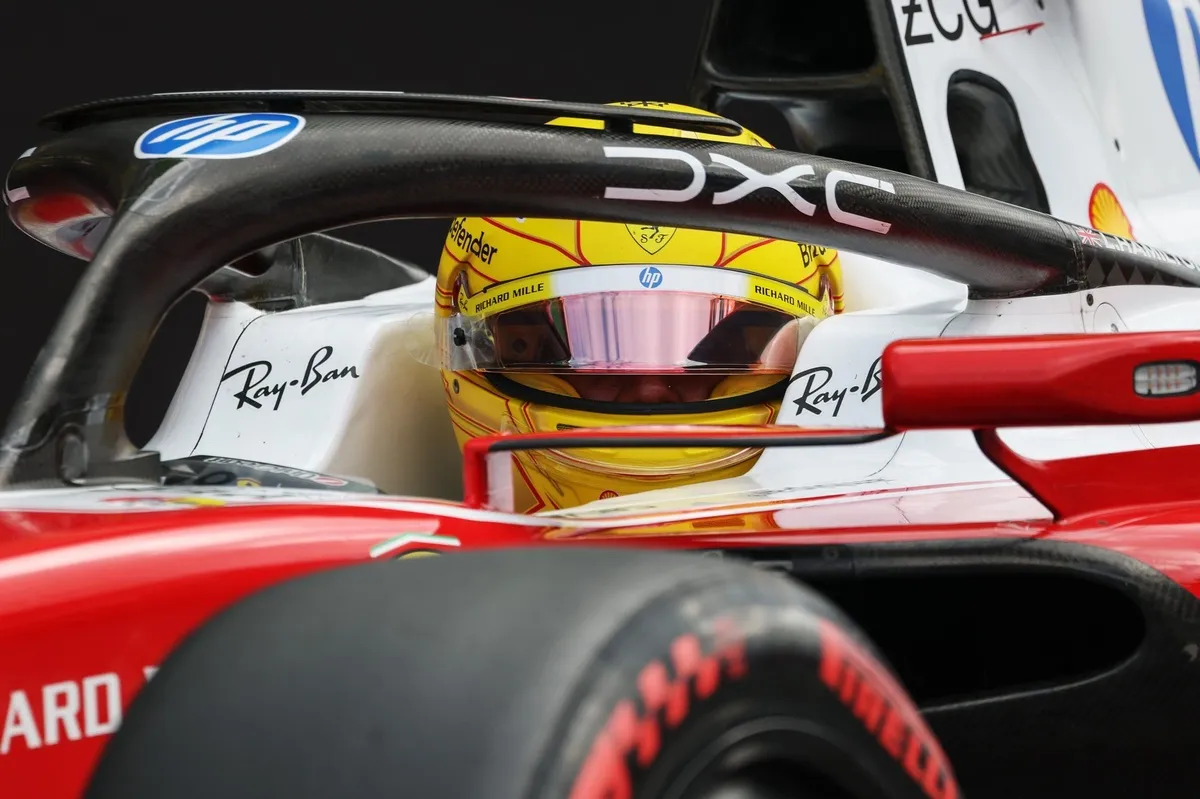 Hamilton Bingung: Ban Ferrari Sulit Panas di Zandvoort