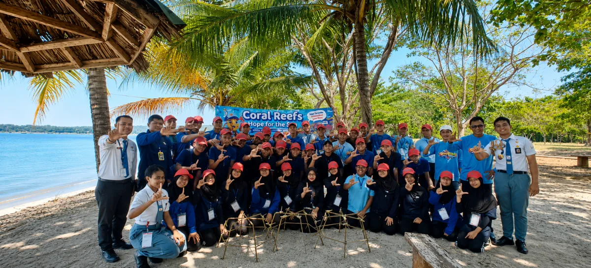 Selamatkan Laut Sejak Dini, SMA Presiden 2 Tanjung Lesung Jadi Tuan Rumah Program "Coral Reefs Goes to School" 2026