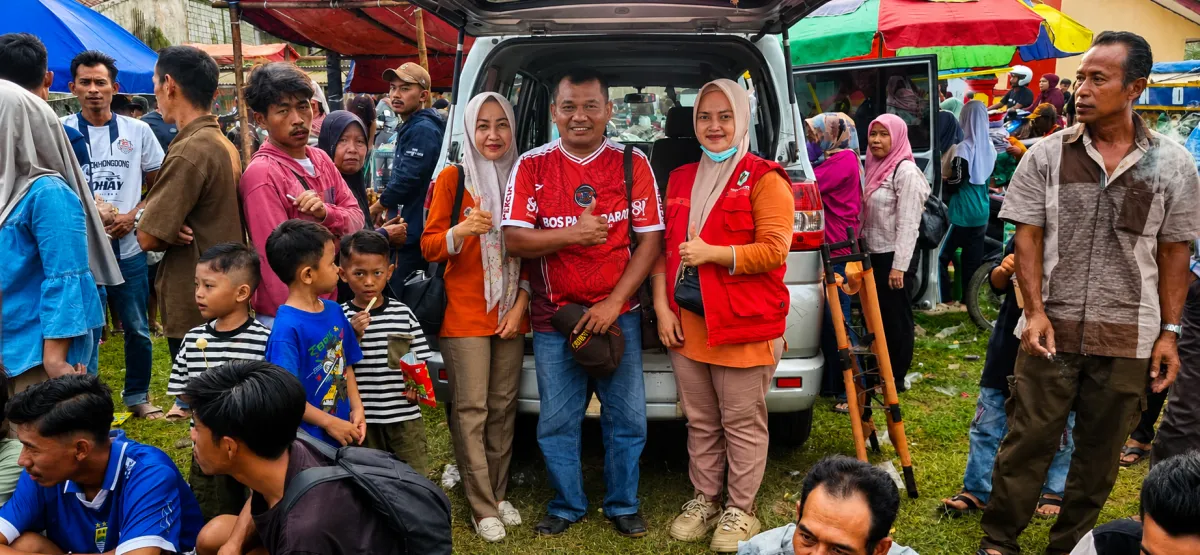 Sinergi untuk Keselamatan, BLUD UPT Puskesmas Cikeusik Siaga Layani Atlet dan Masyarakat di Pesta Rakyat 2026