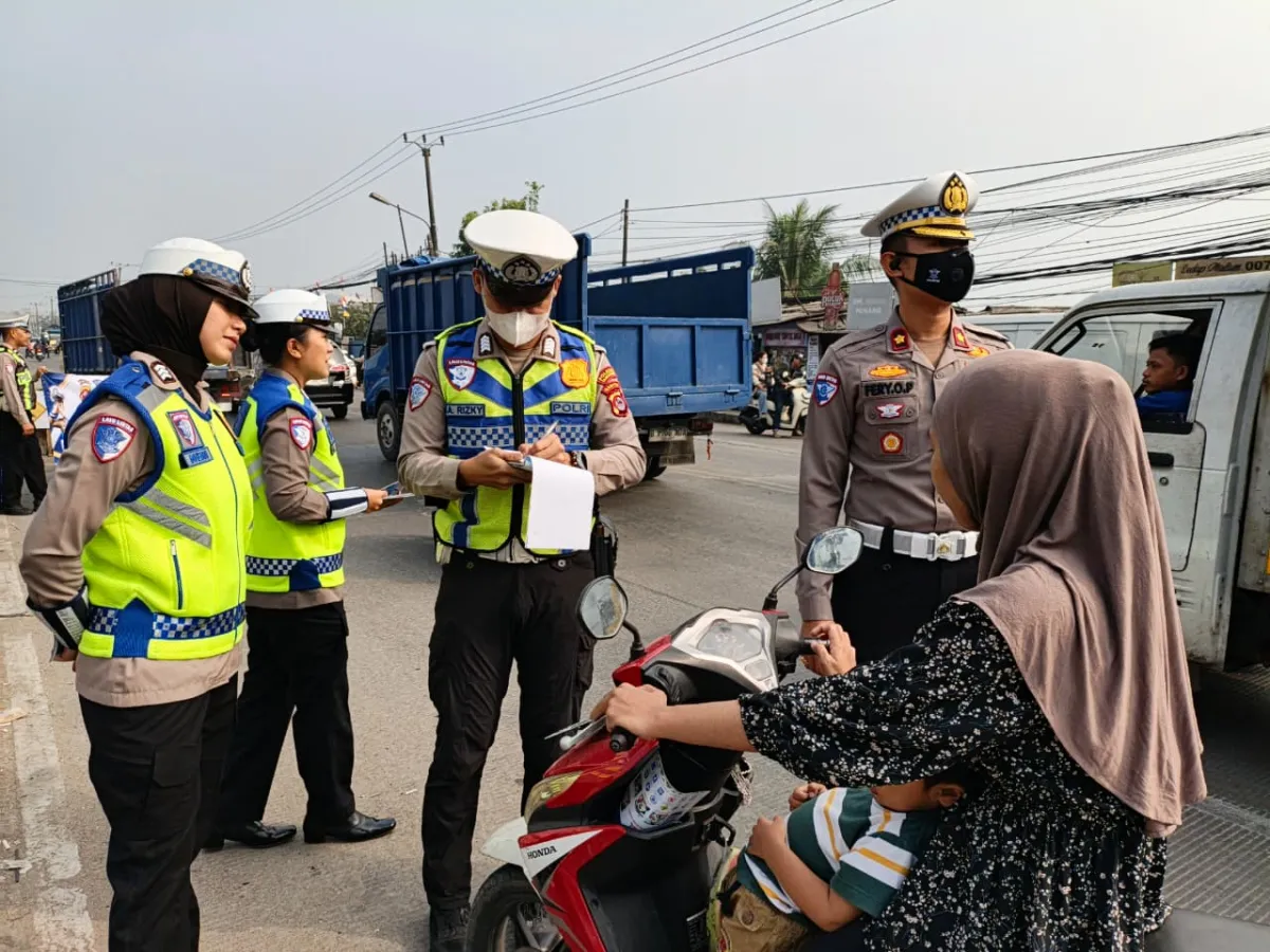 Tekan Angka Kecelakaan di Jalur Rawan, Satlantas Polresta Tangerang Gencarkan Program Edukatif "Si Caka"