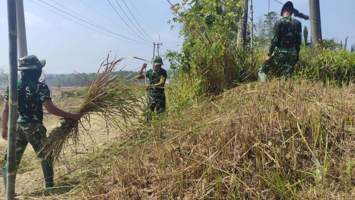 Rawat Posko TMMD, Personel Satgas Tanamkan Budaya Hidup Bersih