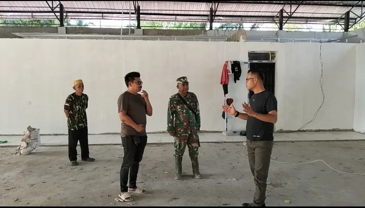 Akselerasi Ekonomi Pedesaan: Komandan Satgas TMMD 129 Tinjau Pembangunan KDKMP di Pandeglang