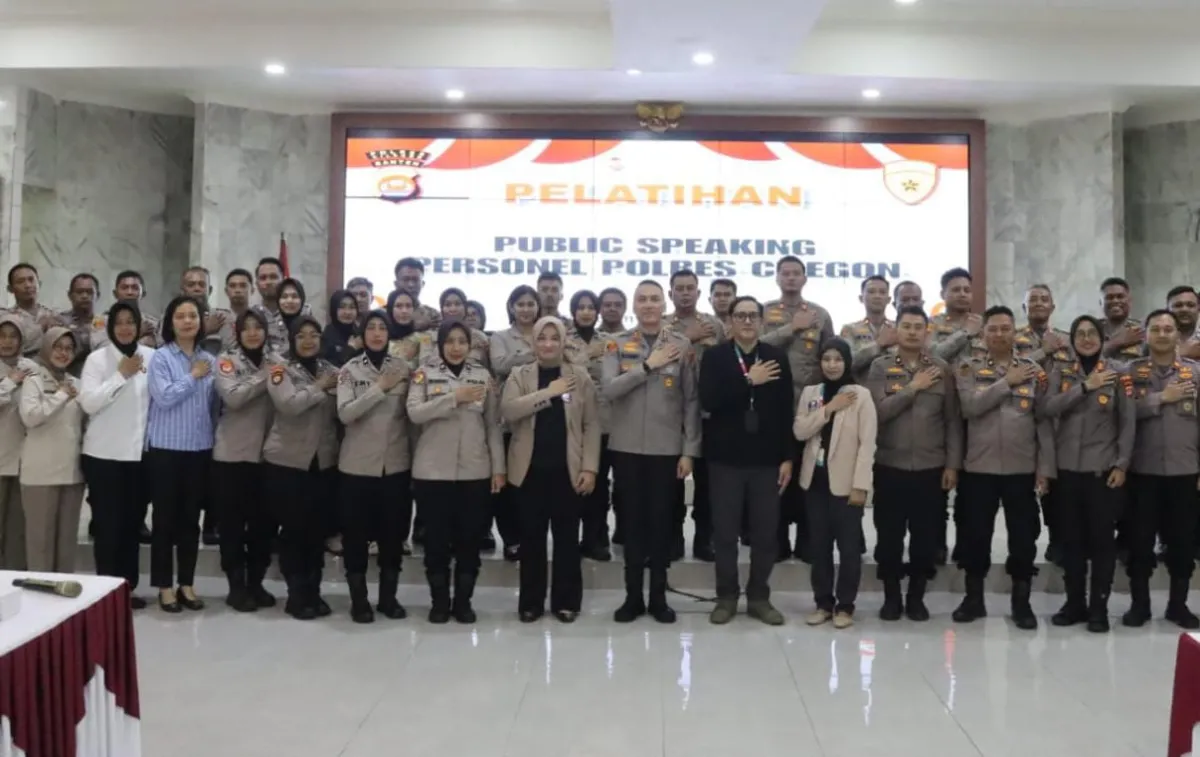 Bangun Kepercayaan Masyarakat, Personel Polres Cilegon Dibekali Pelatihan Komunikasi Humanis