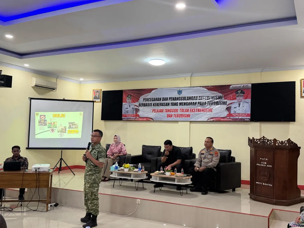 Wawasan Kebangsaan untuk Calon Paskibraka 2026, Dandim 0601/Pandeglang Tekankan Pentingnya Persatuan